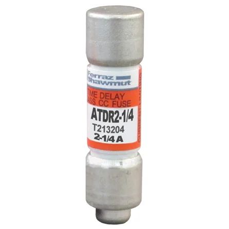 Mersen ATDR2-1/4 | Fuse ATDR - Class CC - Time-Delay 600VAC 300VDC 2.25A Ferrule Amp-Trap 2000