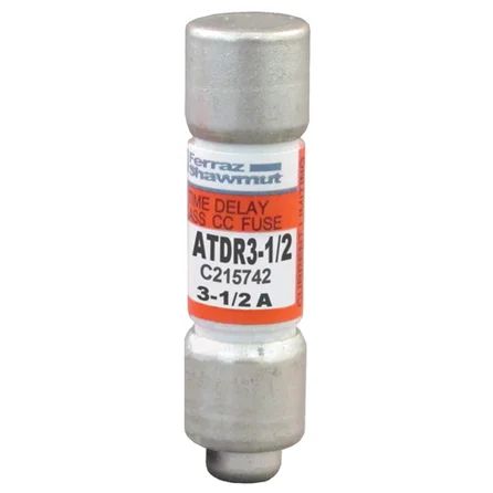 Mersen ATDR3-1/2 | Fuse ATDR - Class CC - Time-Delay 600VAC 300VDC 3.5A Ferrule Amp-Trap 2000