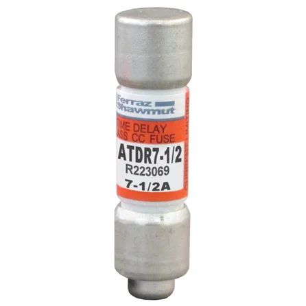 Mersen ATDR7-1/2 | Fuse ATDR - Class CC - Time-Delay 600VAC 300VDC 7.5A Ferrule Amp-Trap 2000