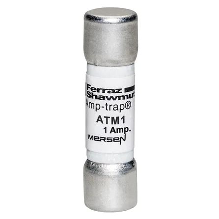 Mersen ATM1 | Fuse ATM - Midget - Fast-Acting 600VAC 600VDC 1A Ferrule Amp-Trap