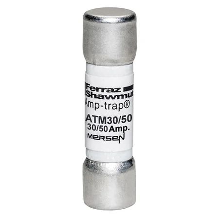 Mersen ATM30/50 | Fuse ATM - Midget - Fast-Acting 600VAC 30/50A Ferrule Amp-Trap
