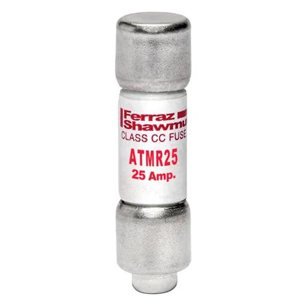 Mersen ATMR25 | Fuse ATMR - Class CC - Fast-Acting 600VAC 600VDC 25A Ferrule Amp-Trap