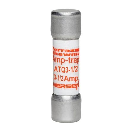 Mersen ATQ3-1/2 | Fuse ATQ - Midget - Time-Delay 500VAC 3.5A Ferrule Amp-Trap