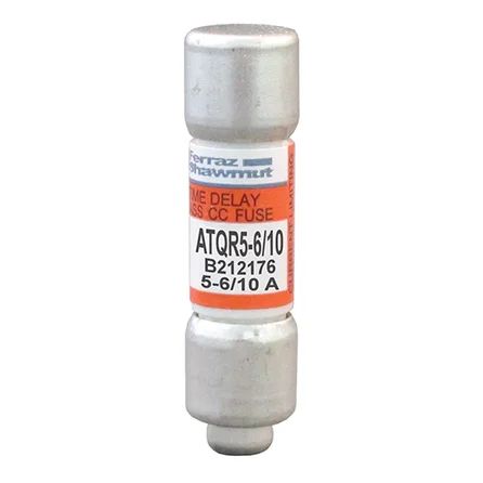 Mersen ATQR5-6/10 | Fuse ATQR - Class CC - Time-Delay 600VAC 300VDC 5.6A Ferrule Amp-Trap 2000