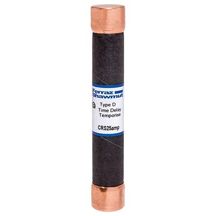 Mersen CRS25 | Fuse CRS - Class H 600VAC 25A Ferrule