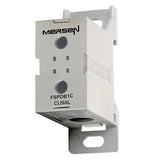 Mersen FSPDB1C | FSPDB Series UL 1059 Finger-Safe Power Distribution Blocks 1500V 175A - 175A 1-Pole 1 - 1 openings; 2/0-#14 --- 2/0-#14