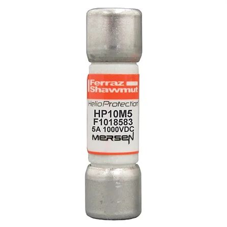 Mersen HP10M5 | Photovoltaic fuse gPV 1000VDC UL 5A With Ferrule For Clip