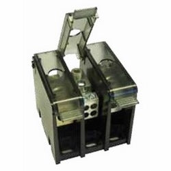 Mersen MPDB63132 | Open-Style PDB UL 1953 1000V 135A Tin-plated Aluminum - 175A 2-Pole 1 - 4 openings; 2/0-#14 --- #4-#14 Box to Box