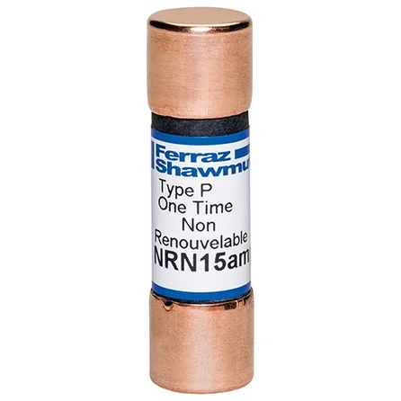 Mersen NRN15 | Fuse NRN - Class H 250VAC 15A Ferrule