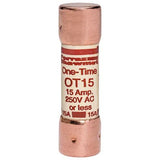 Mersen OT15 | Fuse OT - Class K5 - Fast-Acting 250VAC 250VDC 15A Ferrule Amp-Trap