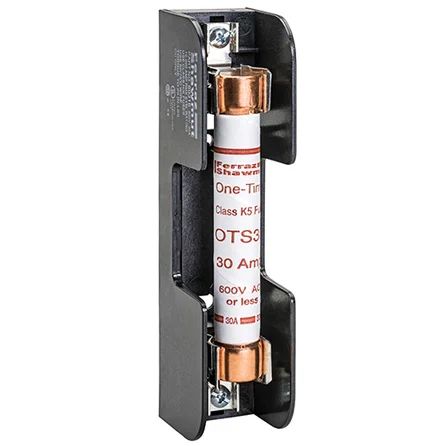 Mersen OT15 | Fuse OT - Class K5 - Fast-Acting 250VAC 250VDC 15A Ferrule Amp-Trap