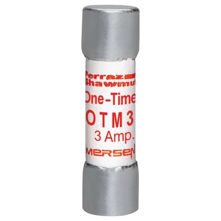 Mersen OTM3 | Fuse OTM - Midget - Fast-Acting 250VAC 3A Ferrule Amp-Trap