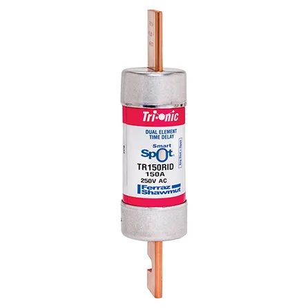 Mersen TR150RID | Fuse TR-R - Class RK5 - Time-Delay 250VAC 250VDC 150A Blade SmartSpot Tri-Onic