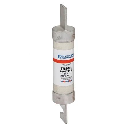 Mersen TR80R | Fuse TR-R - Class RK5 - Time-Delay 250VAC 250VDC 80A Blade Tri-Onic