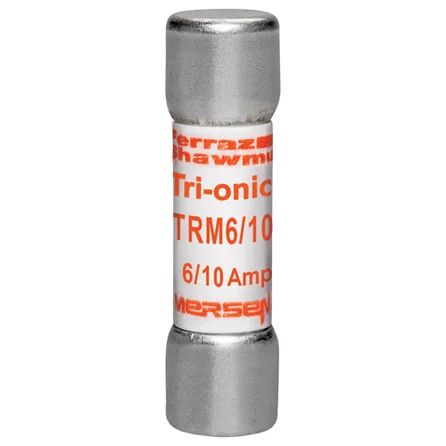 Mersen TRM6/10 | Fuse TRM - Midget - Time-Delay 250VAC 0.6A Ferrule Tri-Onic