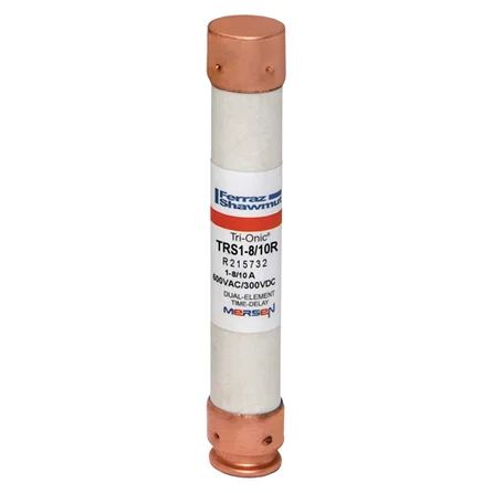 Mersen TRS1-8/10R | Fuse TRS-R - Class RK5 - Time-Delay 600VAC 600VDC 1.8A Ferrule Tri-Onic
