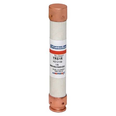 Mersen TRS1R | Fuse TRS-R - Class RK5 - Time-Delay 600VAC 600VDC 1A Ferrule Tri-Onic