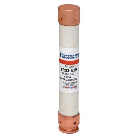 Mersen TRS3-1/2R | Fuse TRS-R - Class RK5 - Time-Delay 600VAC 600VDC 3.5A Ferrule Tri-Onic