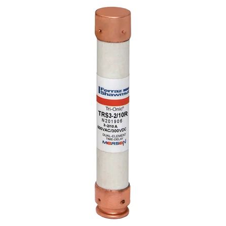 Mersen TRS3-2/10R | Fuse TRS-R - Class RK5 - Time-Delay 600VAC 600VDC 3.2A Ferrule Tri-Onic