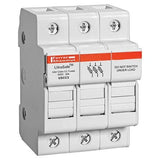 Mersen USCC3 | Fuse Holder UltraSafe™ 600VAC 600VDC Class CC 30A 3-Pole Pressure Plate IP20