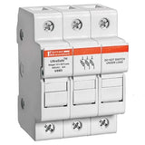 Mersen USM3 | Fuse Holder UltraSafe™ 800VAC 1000VDC Midget 30A 3-Pole Pressure Plate IP20