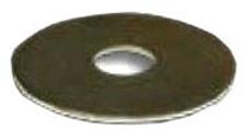 Metallics Inc JW128 | Fender Washer, 1/2 in., 1-1/4 in. OD, Steel, Zinc Plated
