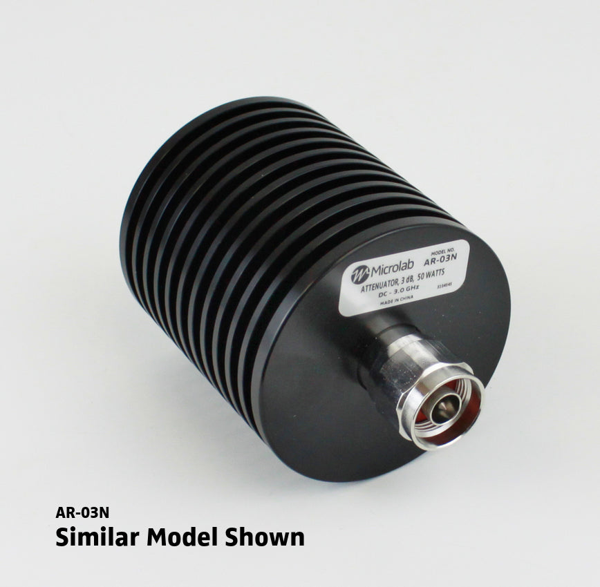 Microlab/FXR AR-30N | 30dB Resistive Attenuator DC-3GHz 50W N-type Indoor