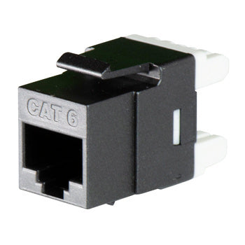 Middle Atlantic AC6RJ45G1 | Adorne Cat 6 RJ45 Data Insert, Graphite