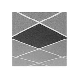 Middle Atlantic AUNV220DG2CHG | Nivo Acoustic Ceiling Tile with Flush Profile in Charcoal Gray, Flush, 9/16" Layin