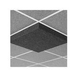 Middle Atlantic AUNV223DG1SLG | Nivo Acoustic Ceiling Tile with 3 inch Drop Profile in Silver Gray, 3 inch Drop, 15/16" Layin
