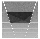 Middle Atlantic AUO22PK1G1SLG | Ori Acoustic Ceiling Tile in Silver Gray, Peak 1, 15/16" Layin