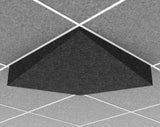 Middle Atlantic AUO22VY1G1SLG | Ori Acoustic Ceiling Tile in Silver Gray, Valley 1, 15/16" Layin