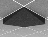 Middle Atlantic AUO22VY1G2SLG | Ori Acoustic Ceiling Tile in Silver Gray, Valley 1, 9/16" Layin