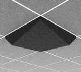 Middle Atlantic AUO22VY2G1CHG | Ori Acoustic Ceiling Tile in Charcoal Gray, Valley 2, 15/16" Layin