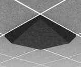 Middle Atlantic AUO22VY2G2SLG | Ori Acoustic Ceiling Tile in Silver Gray, Valley 2, 9/16" Layin
