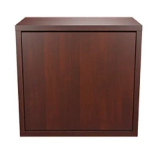 Middle Atlantic C3C1D2MSTNAZP001 | 1 Bay 25" W x 32" H x 10" D Credenza with Solid Doors - Thermolaminate Surface Material