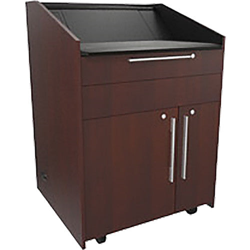 Middle Atlantic L5KBB2SETNAZP001 | L5 Series Preconfigured Lectern, 33" W x 31" D x 39" H Npa