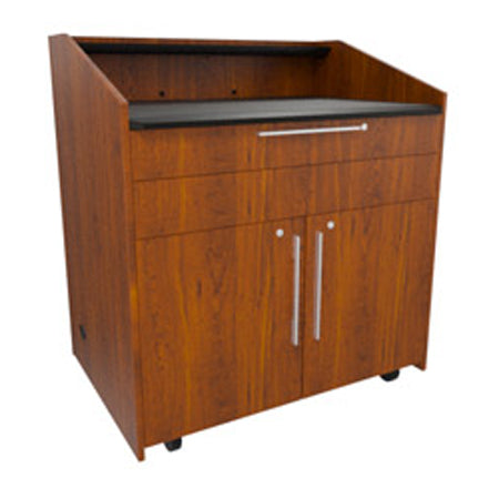 Middle Atlantic L5KCB2SFTASZP001 | L5 Series Preconfigured Lectern 43" W x 31" D x 39" H
