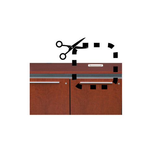 Middle Atlantic CUT-CRFCC | Cable Management; Collaboration Furniture; Table Box Cutout; Cutout Crestron C2N-Ftb-D