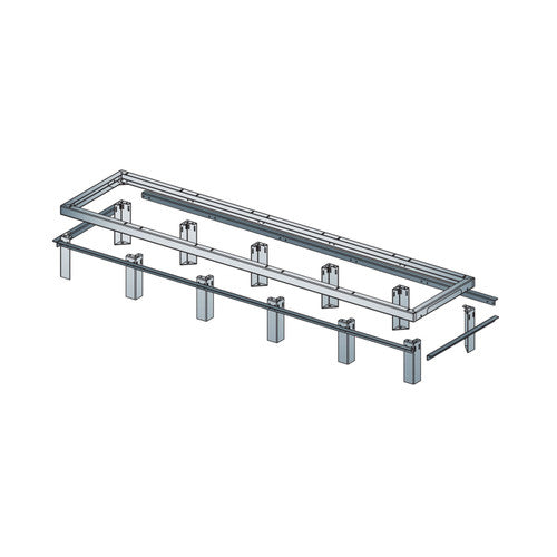 Middle Atlantic GANGLE-2-30 | Angle; Rack Options; Base Option; 2Bay Grk Floor Angles 30D