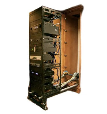 Middle Atlantic SSAX-27 | AXS Series Rack, 16 1/2" D X 51 15/16" H, 25" Extension Length