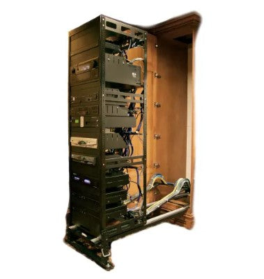 Middle Atlantic SSAX-39 | AXS Series Rack, 16 1/2" D X 72 15/16" H, 25" Extension Length