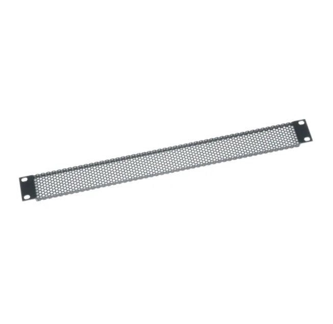 Middle Atlantic Products VT1 | 1 RU Rack Vent Panel, Perforated with 64% Open Area