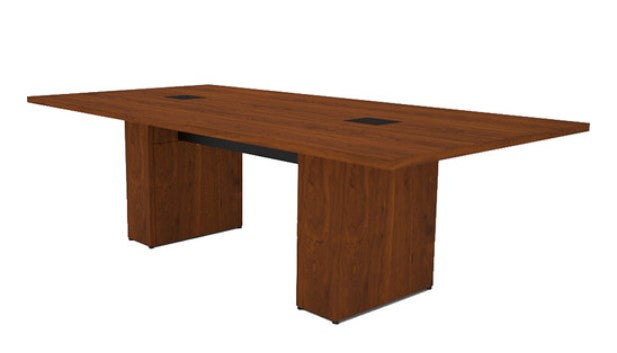 Middle Atlantic T5SDC1RSHB3ZP001 | Conference Table, Sota Style 8', Glamour Cherry HPL with Self Edge