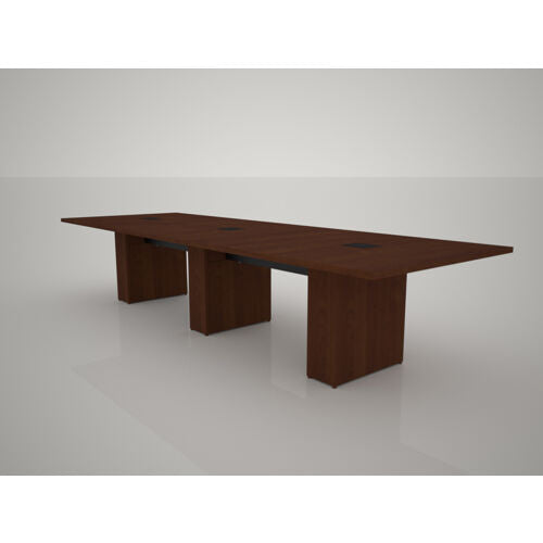 Middle Atlantic T5SFC1RSV01ZP001 | Conference Table, Sota Style 12', Scarlett Cherry Veneer with Self Edge