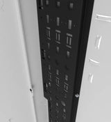 Middle Atlantic VWM-BPSD-3616-WT | VWM Series Split Door Back Pan 36" High 16" Deep White Finish
