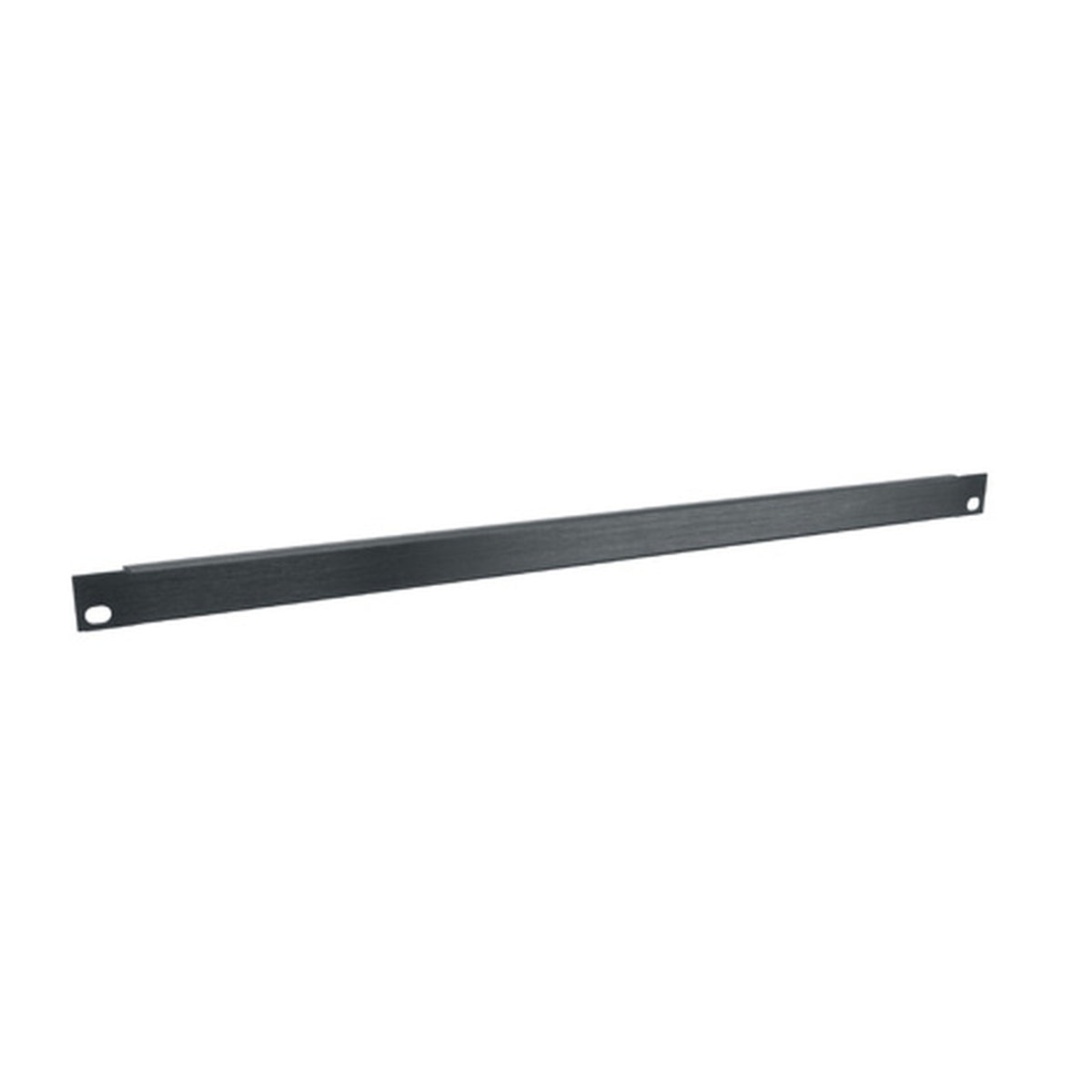Middle Atlantic BL12 | P5512 1/2 Space Flanged Aluminum Blank Panel, 1/2 RU, 19 Inch Width x 0.518 Inch Depth x 0.875 Inch Height, Aluminum, Black Brushed and Anodized