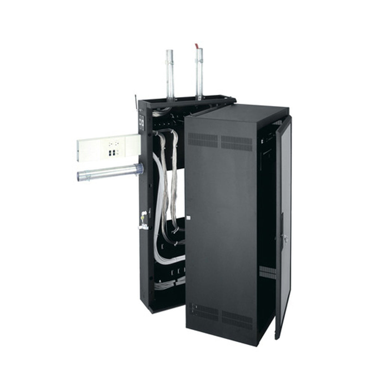 Middle Atlantic DWR-18-26PD | DWR Series Rack, DWR-18-26PD, 26" D X 38 1/2" H, with Plexi Door