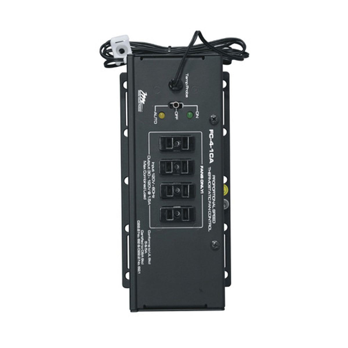 Middle Atlantic FC41CA | Thermostatic Fan Controller,
