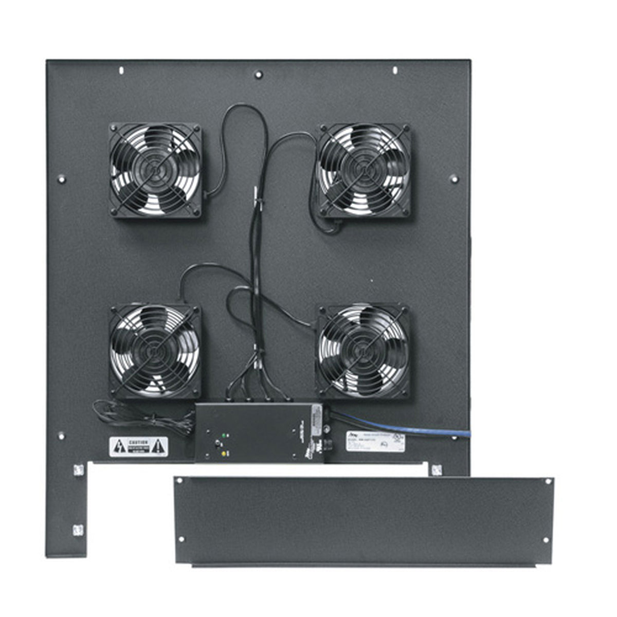 Middle Atlantic MW-4QFT-FC | Fan Top, 220 CFM, with Controller